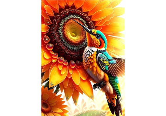 Diamond Painting Set DP254093 Bird 25 x 35 cm