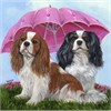 Diamond Painting Set DP2545010 Dogs 15 x 25 cm