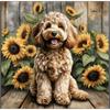 Diamond Painting Set DP2545018 Dog 35 x 25 cm