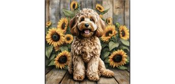 Diamond Painting Set DP2545018 Dog 35 x 25 cm