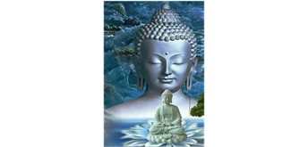 Diamond Painting Set DP2545021 Buddha 25 x 35 cm