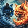 Diamond Painting Set DP2545023 Cats 25 x 35 cm