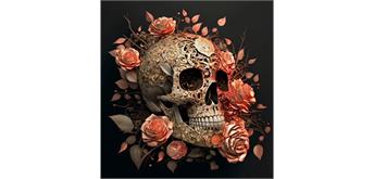 Diamond Painting Set DP2545027 Skull 35 x 25 cm