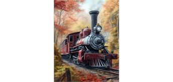 Diamond Painting Set DP2545032 Train 35 x 25 cm