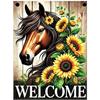 Diamond Painting Set DP2545037 Horse 35 x 45 cm
