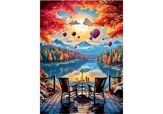 Diamond Painting Set DP2545048 Scenery 35 x 45 cm