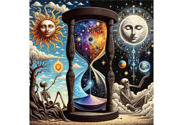 Diamond Painting Set DP2545050 Hourglas 35 x 45 cm