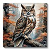 Diamond Painting Set DP2545062 Eule 15 x 25 cm