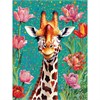 Diamond Painting Set DP2545065 Giraffe 15 x 25 cm
