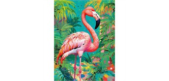 Diamond Painting Set DP2545066 Flamingo 15 x 25 cm