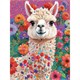 Diamond Painting Set DP2545067 Llama 15 x 25 cm