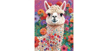 Diamond Painting Set DP2545067 Llama 15 x 25 cm