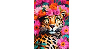 Diamond Painting Set DP2545068 Leopard 15 x 25 cm