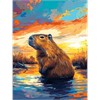 Diamond Painting Set DP2545084 Capybara 25 x 35 cm