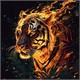 Diamond Painting Set DP2545085 Tiger 25 x 35 cm