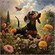 Diamond Painting Set DP2545088 Dog 25 x 35 cm