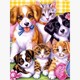 Diamond Painting Set DP2545090 Tiere 25 x 35 cm