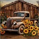 Diamond Painting Set DP2545092 Car 25 x 35 cm