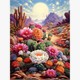 Diamond Painting Set DP2545096 Flowers 35 xs 45 cm