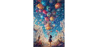 Diamond Painting Set DP2545102 Balloons 35 x 45 cm