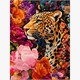 Diamond Painting Set DP2545103 Leopard 35 x 45 cm