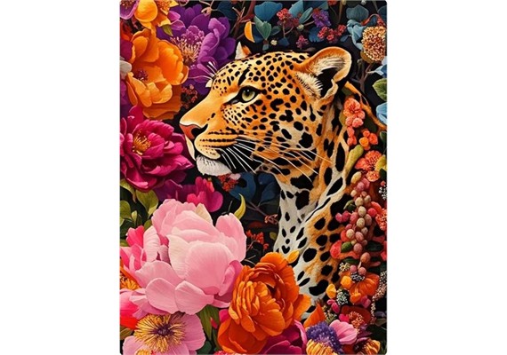 Diamond Painting Set DP2545103 Leopard 35 x 45 cm