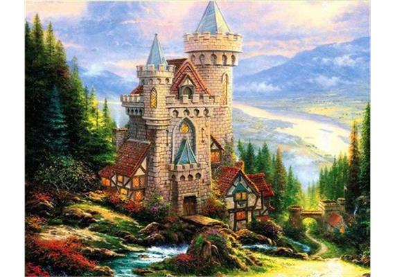 Diamond Painting Set DS22029 Castle 40 x 30 cm