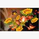 Diamond Painting Set FH462 Flowers Square Stones 50 x 40 cm