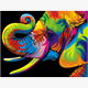 Diamond Painting Set FZX383 Elephant Square Stones 50 x 40 cm
