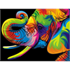 Diamond Painting Set FZX383 Elephant Square Stones 50 x 40 cm