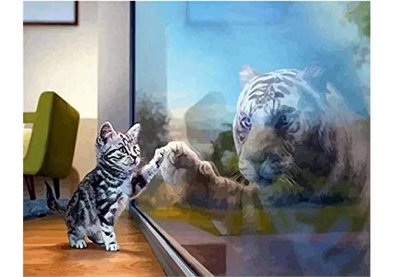 Diamond Painting Set GC75798 Tiger 35 x 45 cm