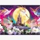 Diamond Painting Set GD72013 Castle 35 x 45 cm