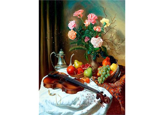 Diamond Painting Set GD74603 Flower 40 x 30 cm