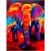 Diamond Painting Set GD7549 Elephant Square Stones 40 x 30 cm