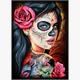 Diamond Painting Set GD82517 Tattoo Women 35 x 25 cm