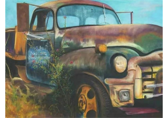 Diamond Painting Set GM1019 Truck 50 x 40 cm