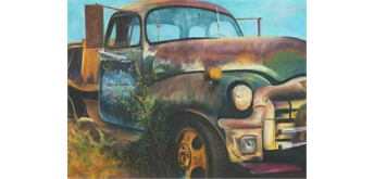 Diamond Painting Set GM1019 Truck 50 x 40 cm