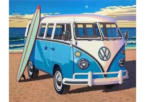 Diamond Painting Set GM1333 VW Van 50 x 40 cm