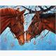 Diamond Painting Set GX559 Horses 40 x 30 cm