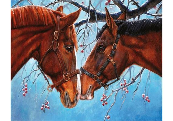 Diamond Painting Set GX559 Horses 40 x 30 cm