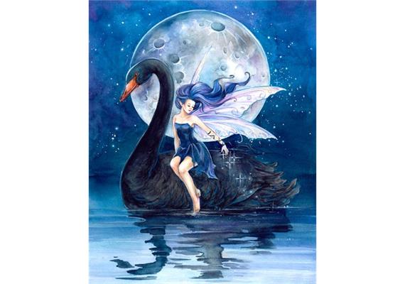 Diamond Painting Set HX355 Black Swan 40 x 30 cm