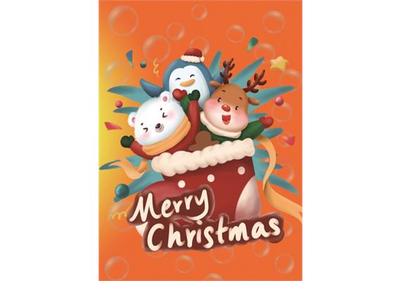 Diamond Painting Set Karte Christmas 4 18 x 13 cm