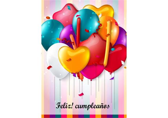 Diamond Painting Set Karte Happy Birthday 18 x 13 cm