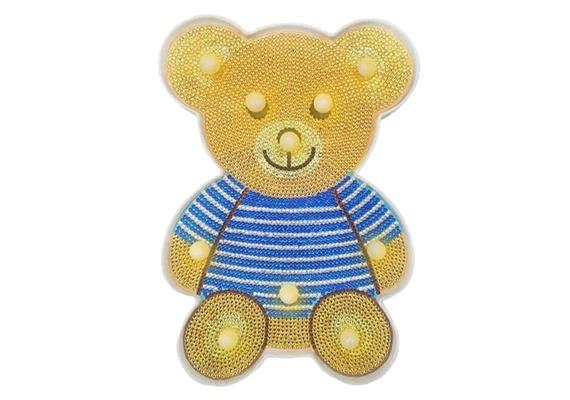 Diamond Painting Set LED Light Bear 27 cm