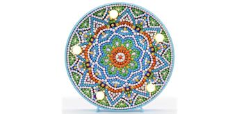 Diamond Painting Set Led Nachtlicht Mandala 15 cm