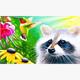 Diamond Painting Set MR29589 Racoon