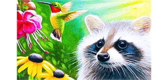 Diamond Painting Set MR29589 Racoon