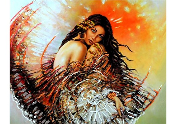 Diamond Painting Set OTG6044 Indian Square Stones 50 x 40 cm