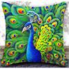 Diamond Painting Set Pfau Kissen 40 x 40 cm