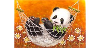 Diamond Painting Set Q369 Panda 15 x 25 cm